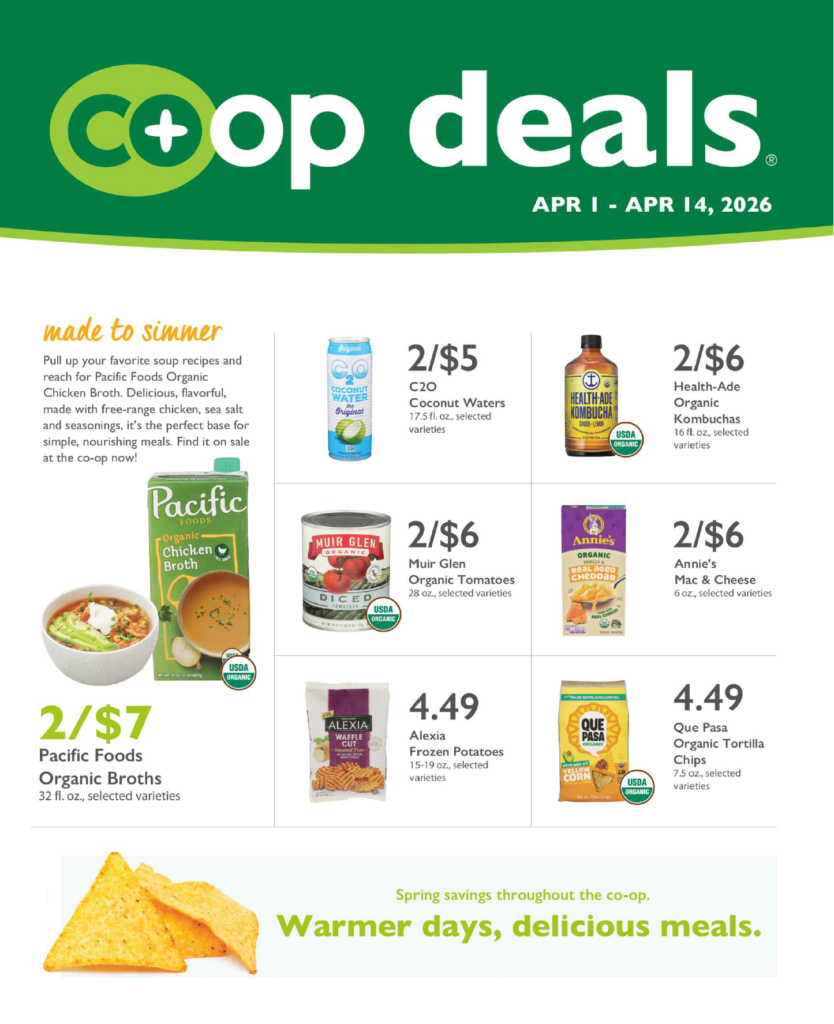 A April Coop Deals - Bluff Country Co-Op