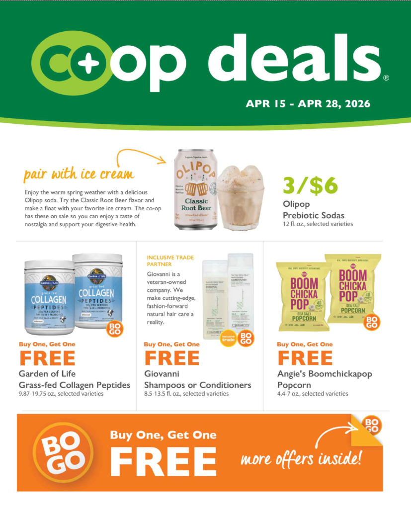 B April Coop Deals - Bluff Country Co-Op