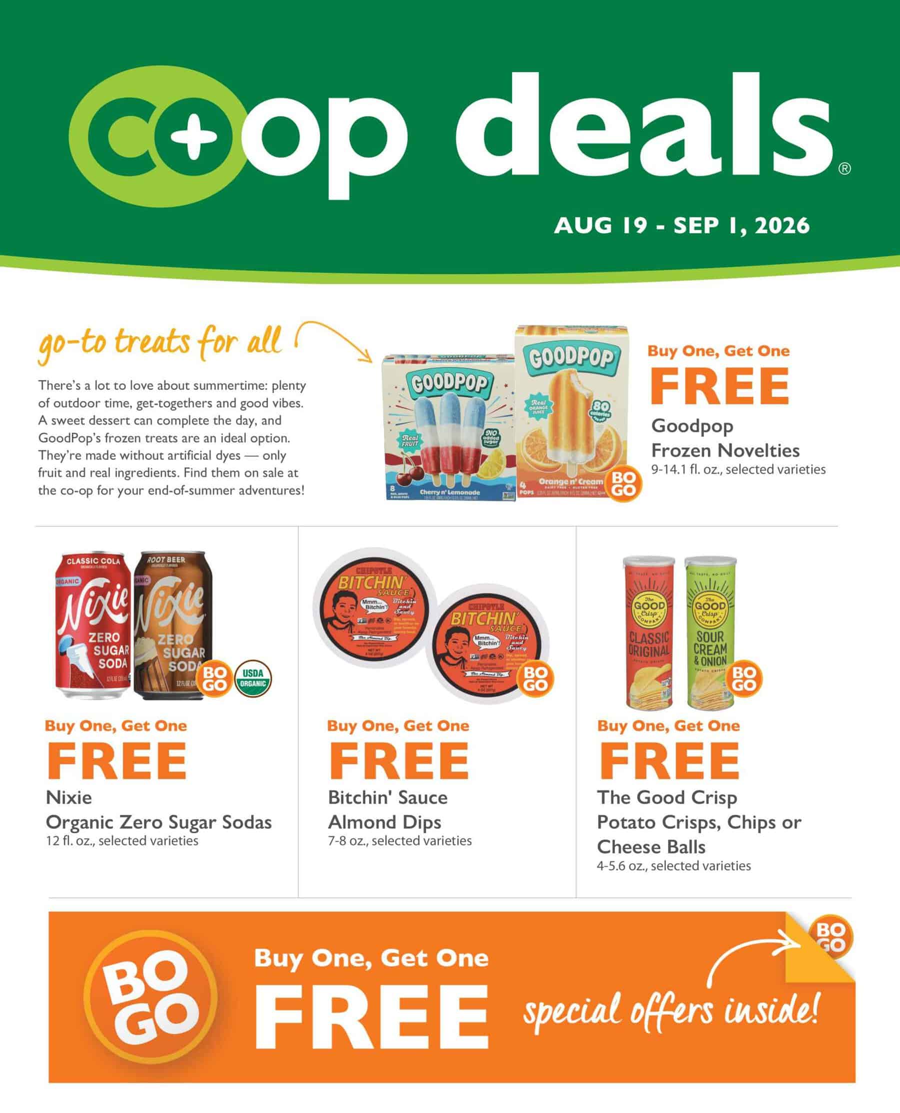 Coop Deals 2026 Aug Flyer Central B Page 1 - Bluff Country Co-Op