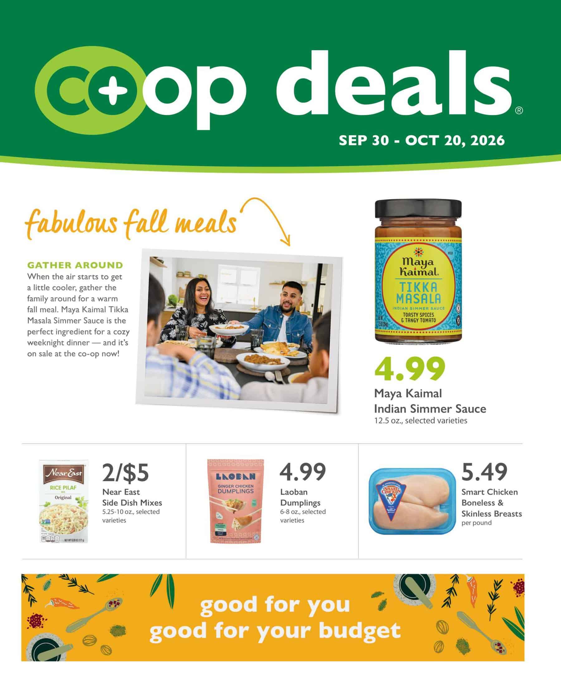 Coop Deals 2026 Oct Flyer Central A Page 1 - Bluff Country Co-Op