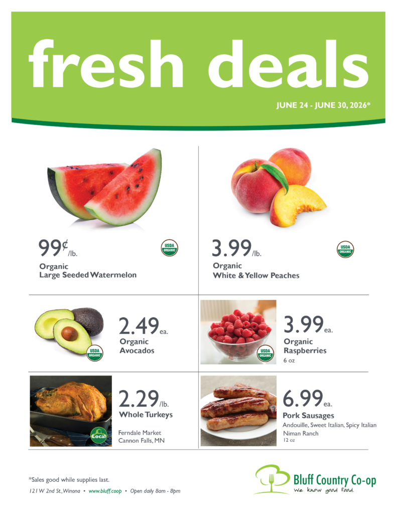 Flyer June 24 - Bluff Country Co-Op
