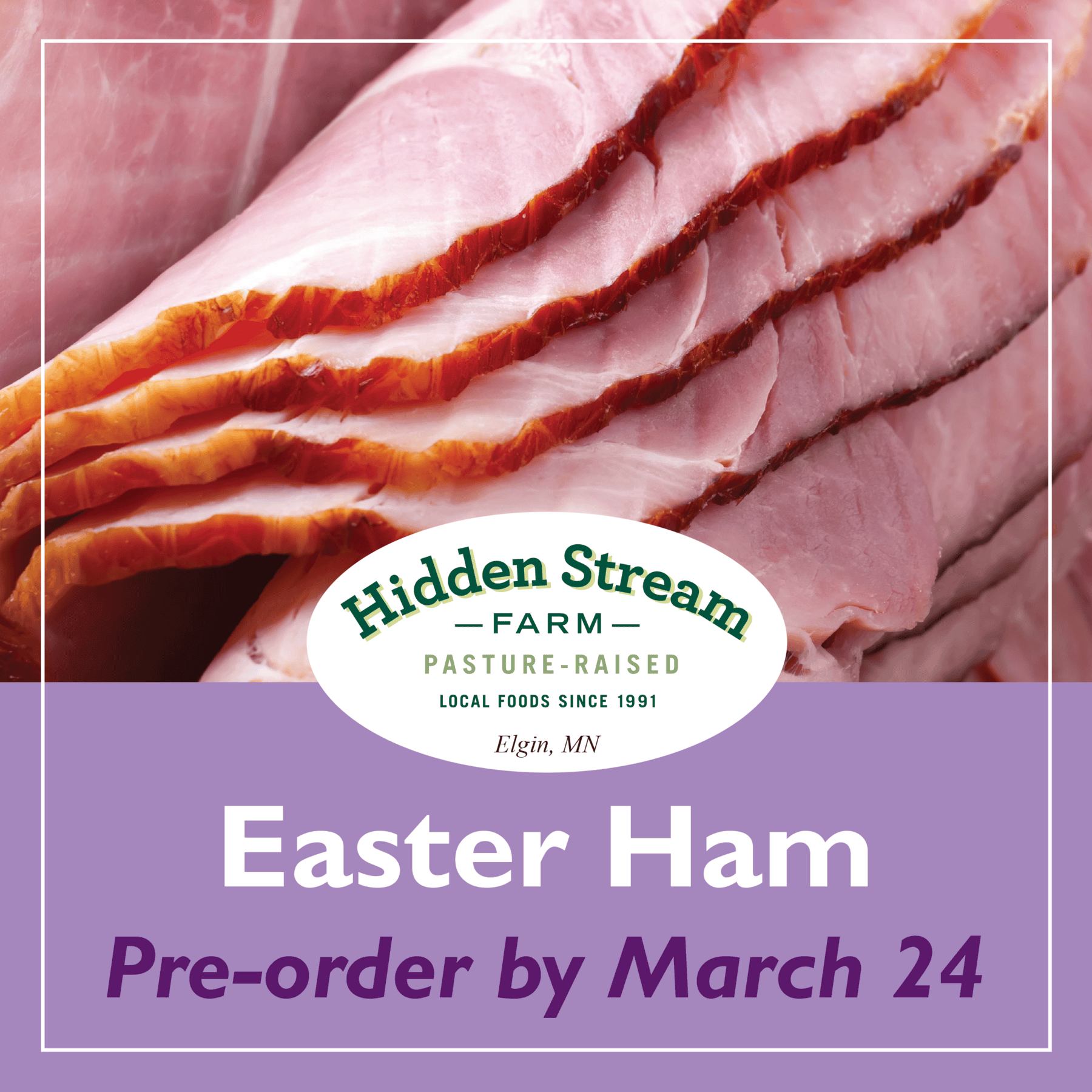 Ham Spring Order By Social - Bluff Country Co-Op