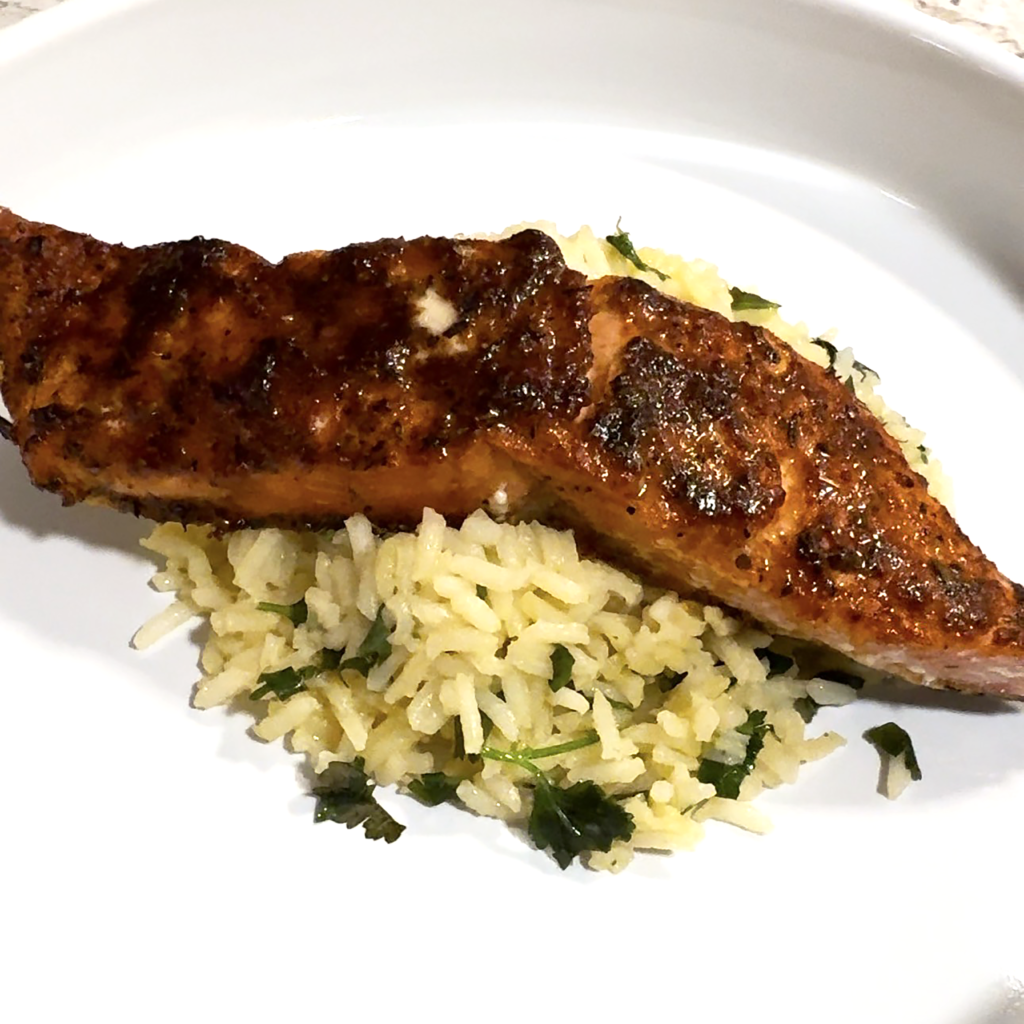 Blackened Salmon Sq - Bluff Country Co-Op