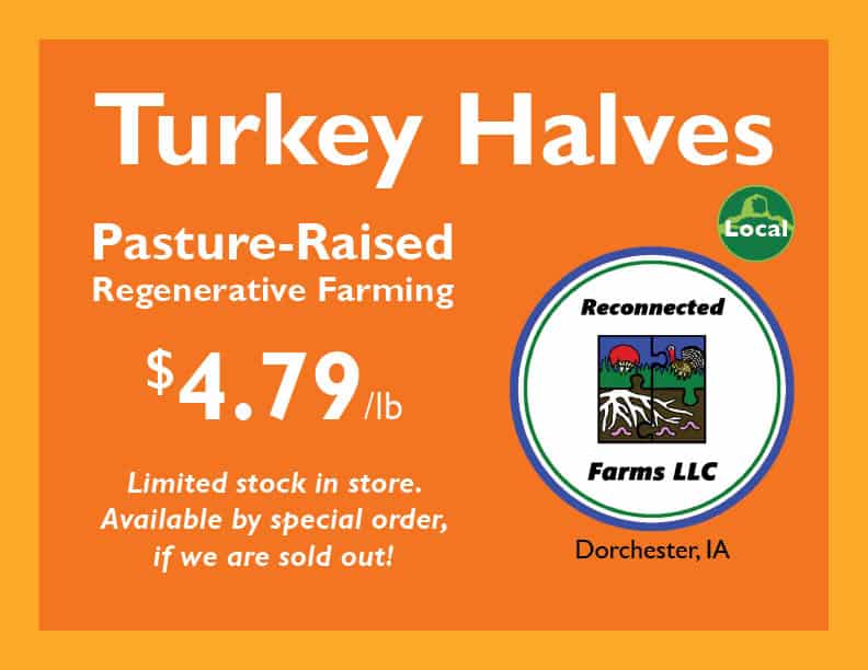 Reconnect Turkey Large 1 - Bluff Country Co-Op